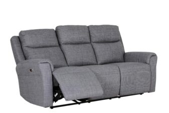 Russo 3 Seater - Fully Electric, Charcoal or Mushroom