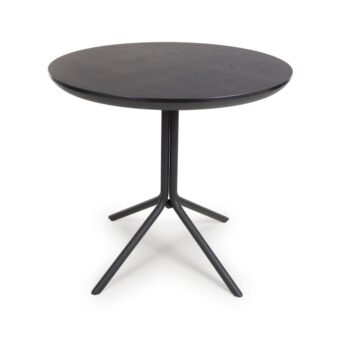 Boston Round Table 800mm - Black