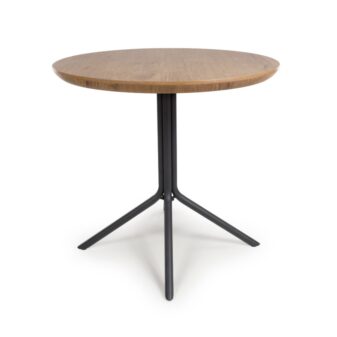 Boston Round Table 800mm - Rustic Oak