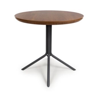 Boston Round Table 800mm - Smoked Oak