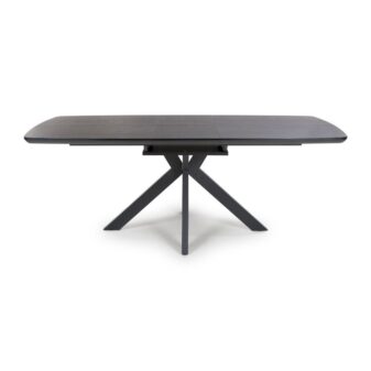 Boston Extending Table 1600-2000mm - Black