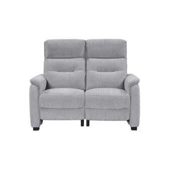 Harlan 2 Seater Power - Pewter