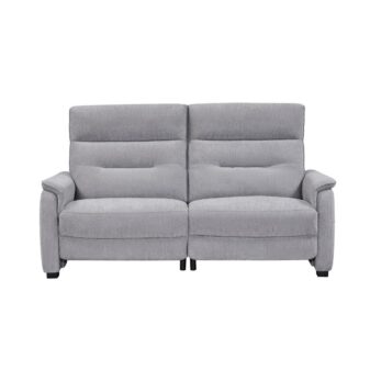Harlan 3 Seater Power - Pewter