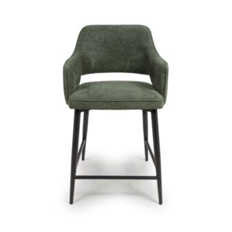 Ted  Counter Chair - Green (Sold in 2's)