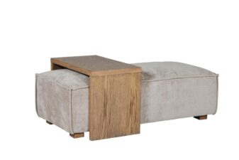 Bodhi Ottoman + Coffee Table Set - Mink or Olive