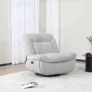 Ebba Reclining Chair - Light Grey