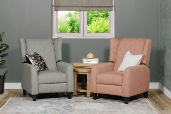 Archie Pushback Chair - Sage or Rust