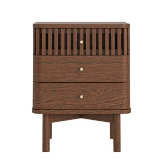 Soho Bedside Locker - Brown