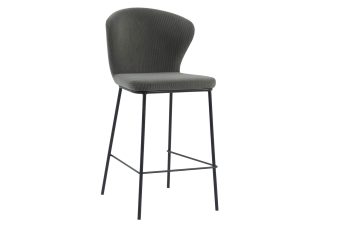 Shea Counter Chair - Dark Grey