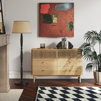 Soho 6 Drawer Chest - Oak
