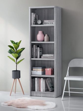 Troy Bookcase - Grey