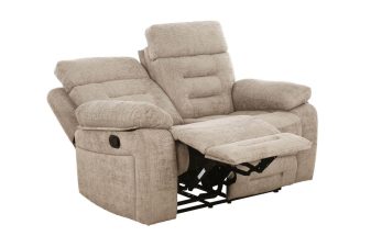 Wilbur 2 Seater Recliner - Latte or Grey