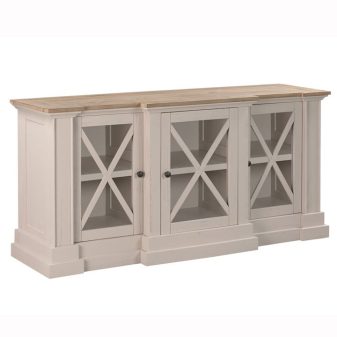 Bilbury Putty 3 Door Sideboard