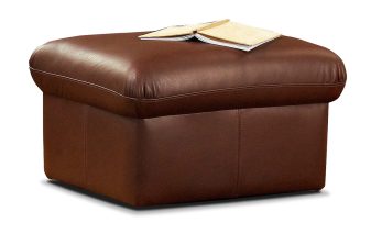 Leyburn Footstool - Leather or Fabric
