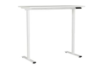 Dax White Sit & Stand Office Desk - 120cm or 140cm