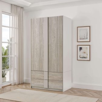 Jules 2 Drw / 2 Door Wardrobe