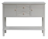 Neutral White 2 Door 2 Drw 1 Shelf Unit