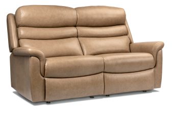 Leyburn 2 Seater Lounger - Leather or Fabric