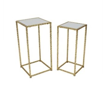 Ottowa Set of 2 Square Side Tables