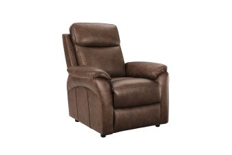 Nardo 1 Seater – Fixed or Electric Recliner – Truffle, Cashmere or Brown