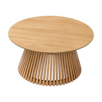 Soho Round Coffee Table - Oak