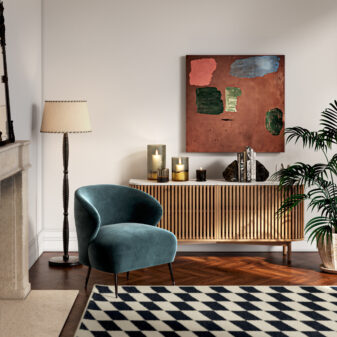 Soho Large Sideboard - Marble Top
