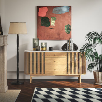 Soho Sideboard with Drawers - Marble Top