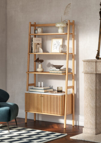 Soho Bookcase - Marble Top