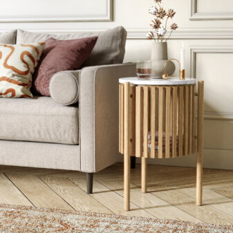 Soho Story Side Table - Marble Top